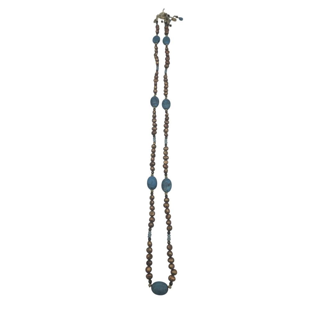 Vintage Avindy SI 925 36 inch Long Necklace - Picture 3 of 8
